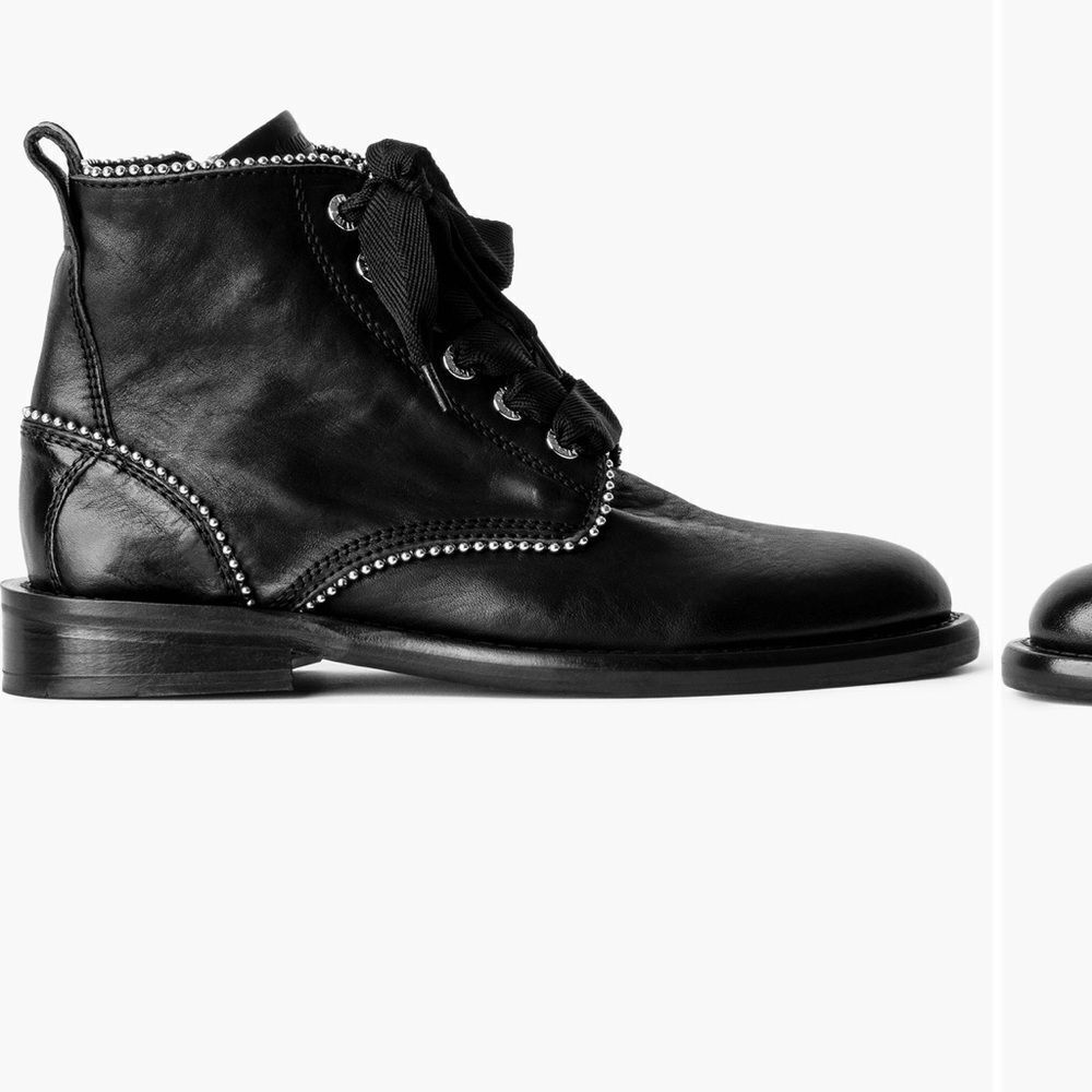 $498 Zadig & Voltaire Laureen Roma Boot NIB Size 37
